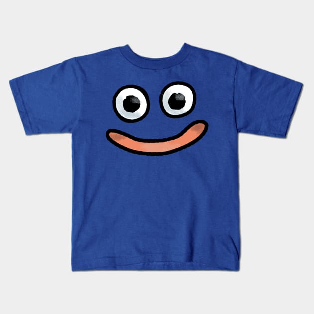 Dragon Quest Slime Design Kids T-Shirt by GysahlGreens